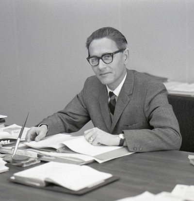 Monsieur Roger Bernier, fondateur de la premi&egrave;re Universit&eacute; du troisi&egrave;me &acirc;ge en Am&eacute;rique (UTA)