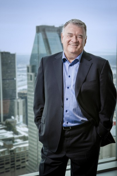 Le pr&eacute;sident de la campagne D&rsquo;avenirs et de passions, notre dipl&ocirc;m&eacute; M. Normand Legault