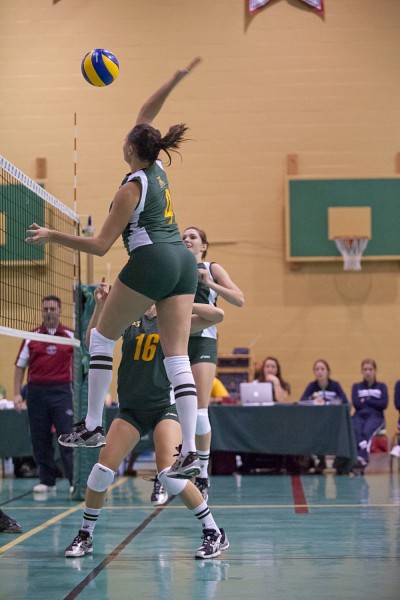 Roxane Hasseni a tr&egrave;s bien fait dans la victoire du Vert&nbsp;&&nbsp;Or, amassant 16&nbsp;attaques marquantes.