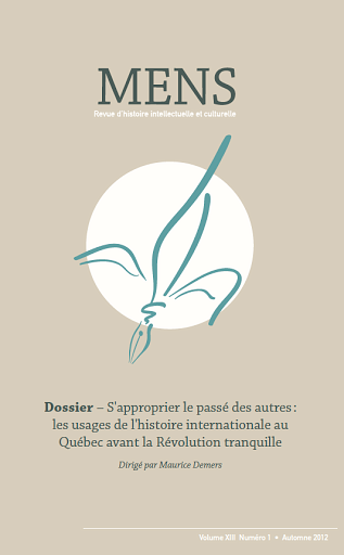 MENS, revue d'histoire intellectuelle et culturelle