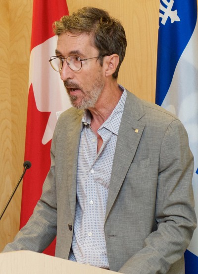 Dr Fran&ccedil;ois Couturier, directeur du projet &agrave; l&rsquo;UdeS et responsable de l&rsquo;appui au d&eacute;veloppement international en sant&eacute; &agrave; l&rsquo;Universit&eacute; de Sherbrooke