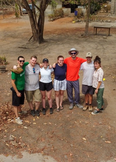 &Eacute;tudiantes et &eacute;tudiants du projet Ferme espoir au B&eacute;nin