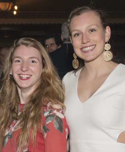 Marie-&Egrave;ve Jacques et Ma&iuml;t&eacute; Bouchard, toutes deux finalistes dans leur cat&eacute;gorie.