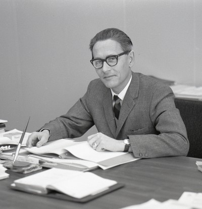 Monsieur Roger Bernier, fondateur de la premi&egrave;re Universit&eacute; du troisi&egrave;me &acirc;ge en Am&eacute;rique (UTA)
