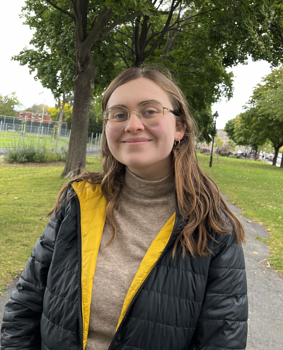 Marie Lafontaine, &eacute;tudiante &agrave; la ma&icirc;trise en g&eacute;nie &eacute;lectrique.