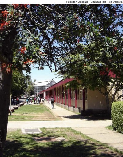 Campus Isla Teja - Valdivia, Universidad Austral de Chile.