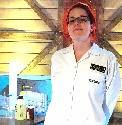 Marie-&Egrave;ve Andr&eacute;, &eacute;tudiante &agrave; la Facult&eacute; des sciences