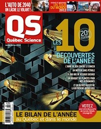 La page couverture du magazine Qu&eacute;bec&nbsp;Science de janvier.