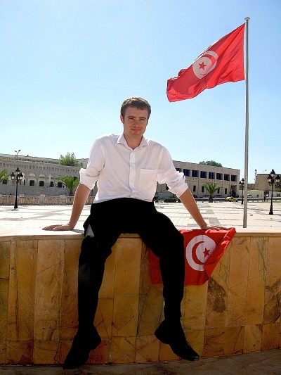 Rafa&euml;l Primeau-Ferraro est actuellement en stage en Tunisie