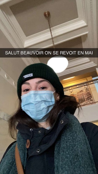 &Agrave; la suite de son entrevue aux bureaux de Beauvoir, Marie-Florence criait d&eacute;j&agrave; victoire sur Instagram.