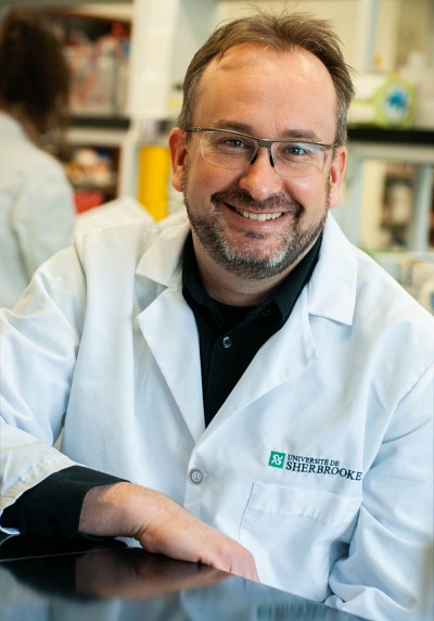 Professeur Fran&ccedil;ois-Michel Boisvert, directeur scientifique du nouvel Institut de recherche sur le cancer de l'Universit&eacute; de Sherbrooke (IRCUS). 
