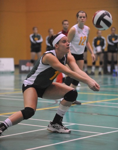 Ren&eacute;e-Claude Chevarie a amass&eacute; 10&nbsp;attaques durant la soir&eacute;e.