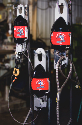 L'&eacute;jecteur d'&eacute;lingue favorise la s&eacute;curit&eacute; des travailleurs.