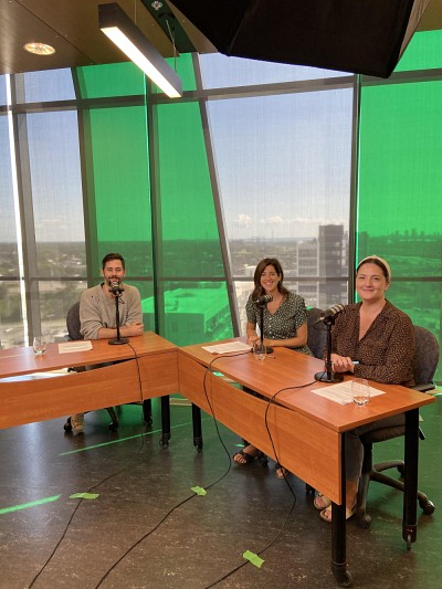 L'&eacute;quipe derri&egrave;re le balado.