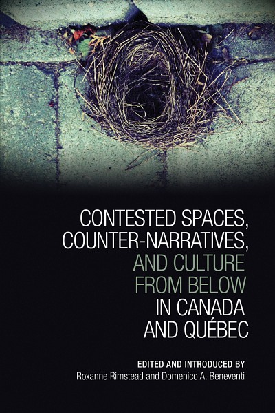 Contested spaces, counter-narratives and culture from below in Canada and Qu&eacute;bec,&nbsp;sous la direction Roxanne Rimstead et Domenico A. Beneventi,&nbsp;University of Toronto Press, 2019, 360 p.