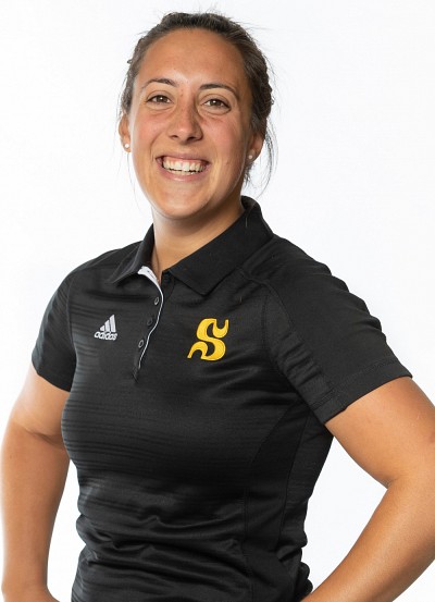 L'entra&icirc;neur de la formation f&eacute;minine de rugby Vert & Or, Andi Smith.