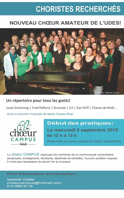 Venez d&eacute;couvrir les bienfaits du chant sur la sant&eacute;!