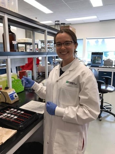 Julie Douchin, &eacute;tudiante en biologie cellulaire