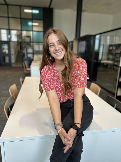 Victoria Vieira, &eacute;tudiante &agrave; la Facult&eacute; des lettres et sciences humaines et instigatrice du projet F&eacute;minist&egrave;que.