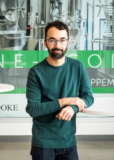 Jonathan Gaudreault, cofondateur et copropri&eacute;taire de la microbrasserie Siboire