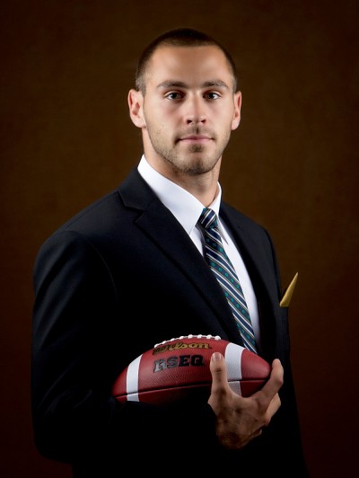 Le quart-arri&egrave;re du Vert&nbsp;&&nbsp;Or J&eacute;r&eacute;mi Roch