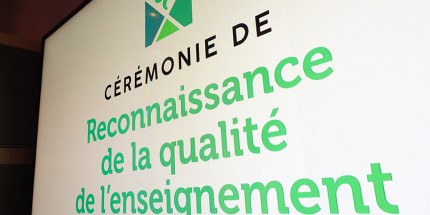 Deux personnes enseignantes d’exception reconnues à la Faculté des sciences