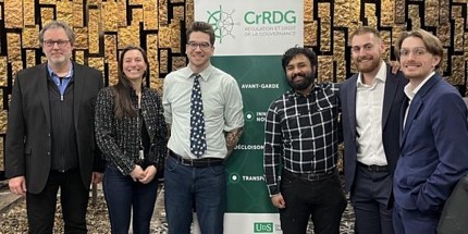 Le prix d’excellence du CrRDG décerné à Olivier Normandin