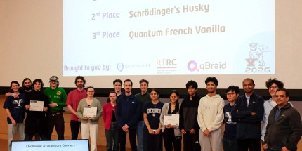 Double podium pour l’Université de Sherbrooke lors du YQuantum 2026