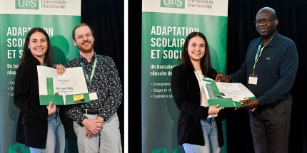 L'étudiante Alexia Gagnon-Tremblay se distingue au colloque du BASS