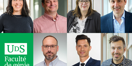 Nouvelle équipe de direction pour la Faculté de génie