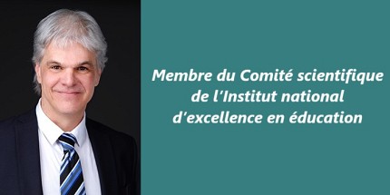 Martin Riopel au Comité scientifique de l’Institut national d’excellence en éducation