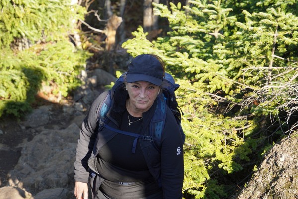 Jocelyne, une participante a&icirc;n&eacute;e qui prendra part &agrave; l'exp&eacute;dition en novembre