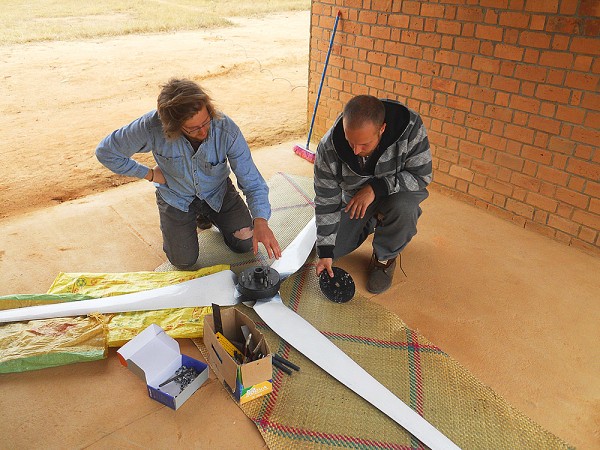 Le profil des pales a &eacute;t&eacute; optimis&eacute;.
