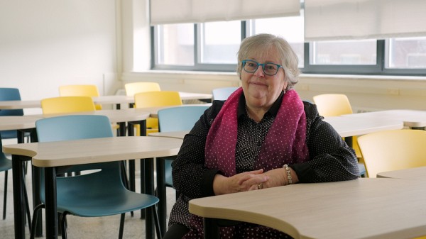 Dani&egrave;le Philippon, une v&eacute;ritable &laquo;&nbsp;activiste du troisi&egrave;me &acirc;ge&nbsp;&raquo; pour l'apprentissage, suit plusieurs cours avec passion et int&eacute;r&ecirc;t avec l'UTA.