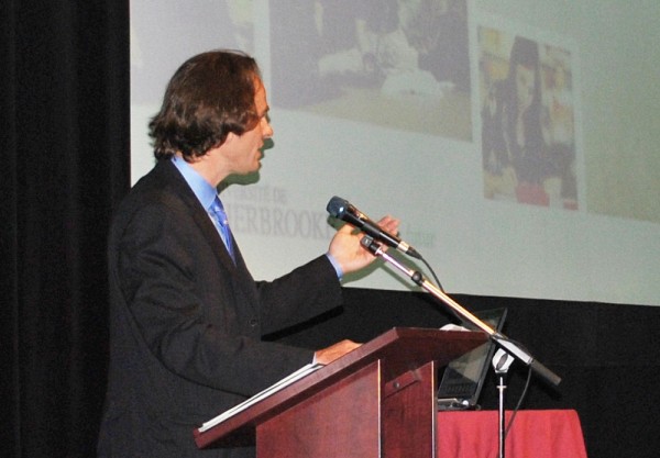 Le doyen S&eacute;bastien Lebel-Grenier