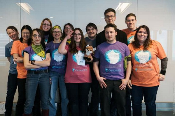 La d&eacute;l&eacute;gation de l'Universit&eacute; de Sherbrooke aux Jeux de la traduction 2017