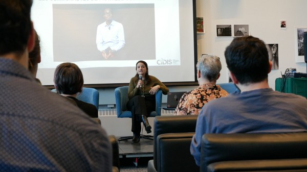 Natalia&nbsp;Torres&nbsp;Orozco, professionnelle de recherche, pr&eacute;sente plusieurs r&eacute;sultats du projet ApproTech.