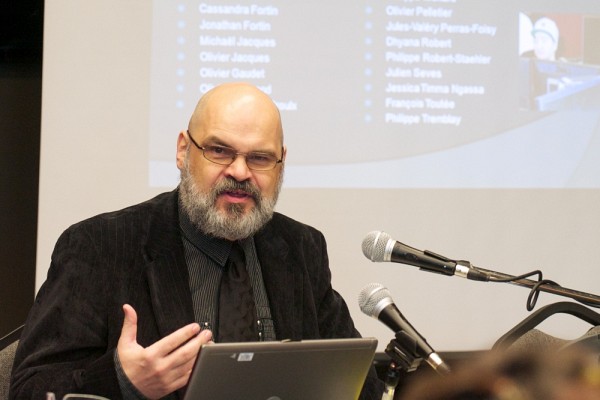 L&eacute;on Robichaud, professeur au D&eacute;partement d'histoire et responsable du projet Sherbrooke, histoire et patrimoine (photo d'archives)