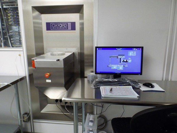 L'Estralas, le nouveau graveur de silicium, pourra accueillir de grands formats de mat&eacute;riaux.Photo :&nbsp;Fournie