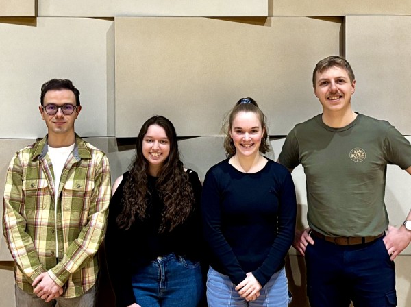 Alexandre Roche, Maxym C&ocirc;t&eacute;, Marianne St-Pierre, Maxime Lantagne