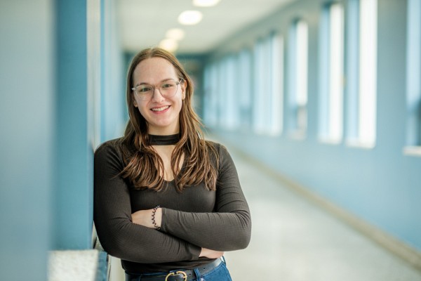 &Eacute;lodie d&rsquo;Astous, &eacute;tudiante au doctorat en chimie