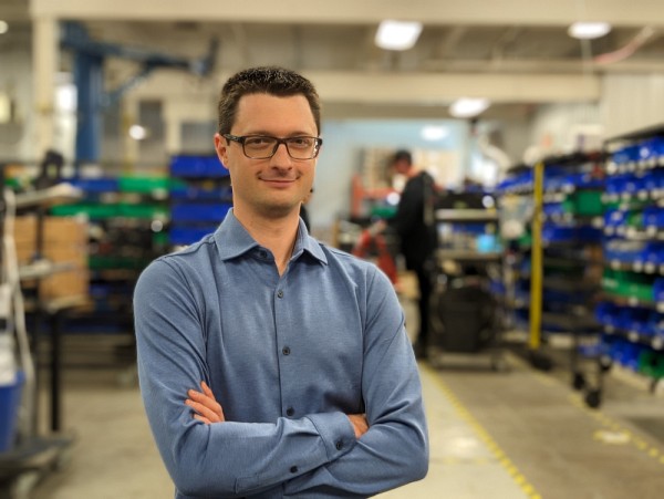 Gabriel Pouliot, &eacute;tudiant au doctorat en g&eacute;nie chimique