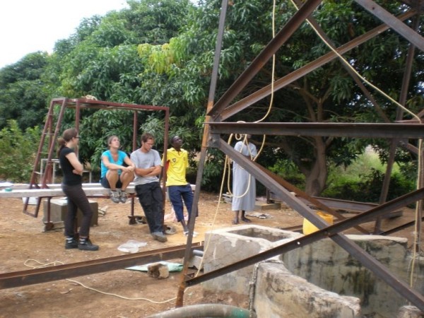 Moment de r&eacute;pit pour quelques participants du projet.