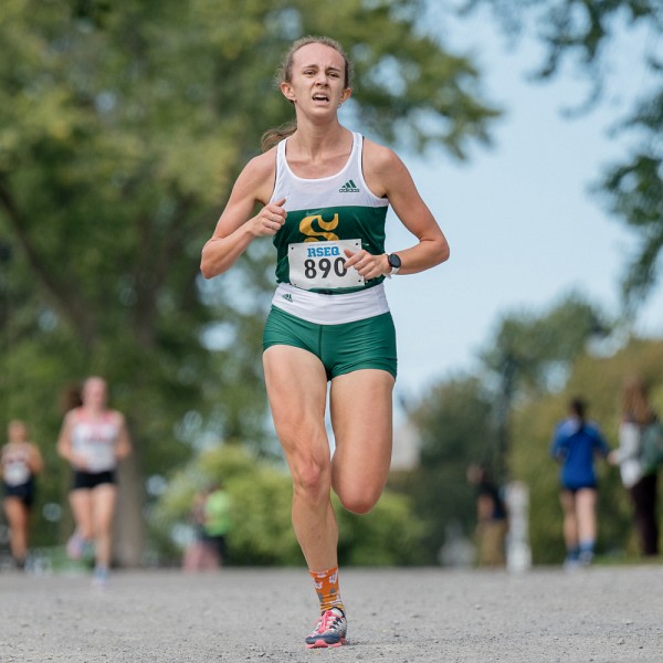 Laurence Gauthier, lors du McGill Invitational le 18 septembre dernier.