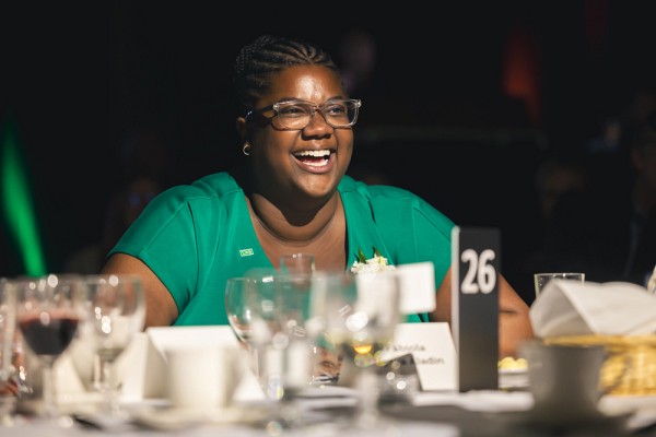 Mme Fabiola N. Aladin, ambassadrice 2024 de la Facult&eacute; d'&eacute;ducation