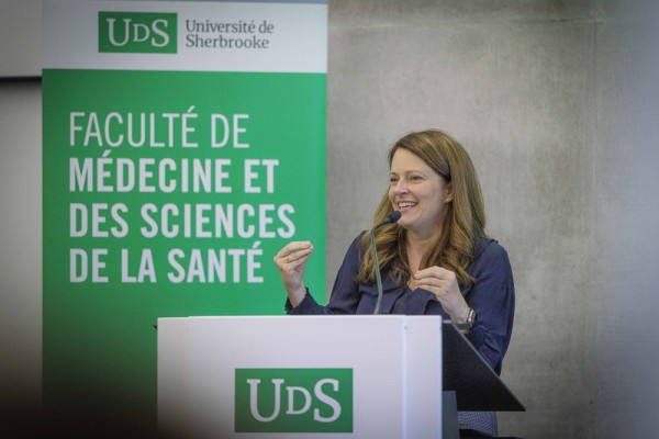 Pre Isabelle Gaboury, professeure au D&eacute;partement de m&eacute;decine de famille et de m&eacute;decine d&rsquo;urgencePhoto : Mathieu Lanthier - UdeS