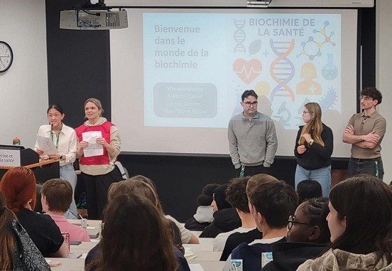 &Agrave; la suite du succ&egrave;s de la pr&eacute;sentation en biochimie de la sant&eacute; &agrave; Sherbrooke, l&rsquo;&eacute;quipe de l&rsquo;an prochain pr&eacute;voit organiser un atelier pratique sur le sujet.