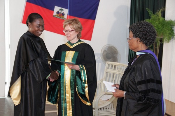 La remise de dipl&ocirc;me