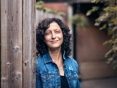 La participante Val&eacute;rie Larouche, directrice g&eacute;n&eacute;rale de M&egrave;res avec pouvoirPhoto : Fournie