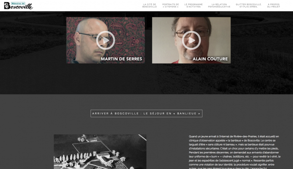 Extrait du site Internet M&eacute;moires de Boscoville